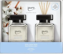 Ipuro geurstokjes Essentials Cotton Fields 50 ml 2 stuks