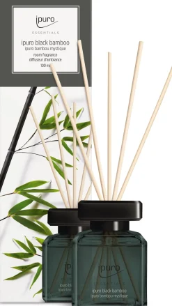 Ipuro geurstokjes Essentials Black Bamboo 100 ml