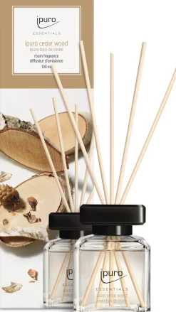 Ipuro geurstokjes Essentials Cedar Wood 100 ml