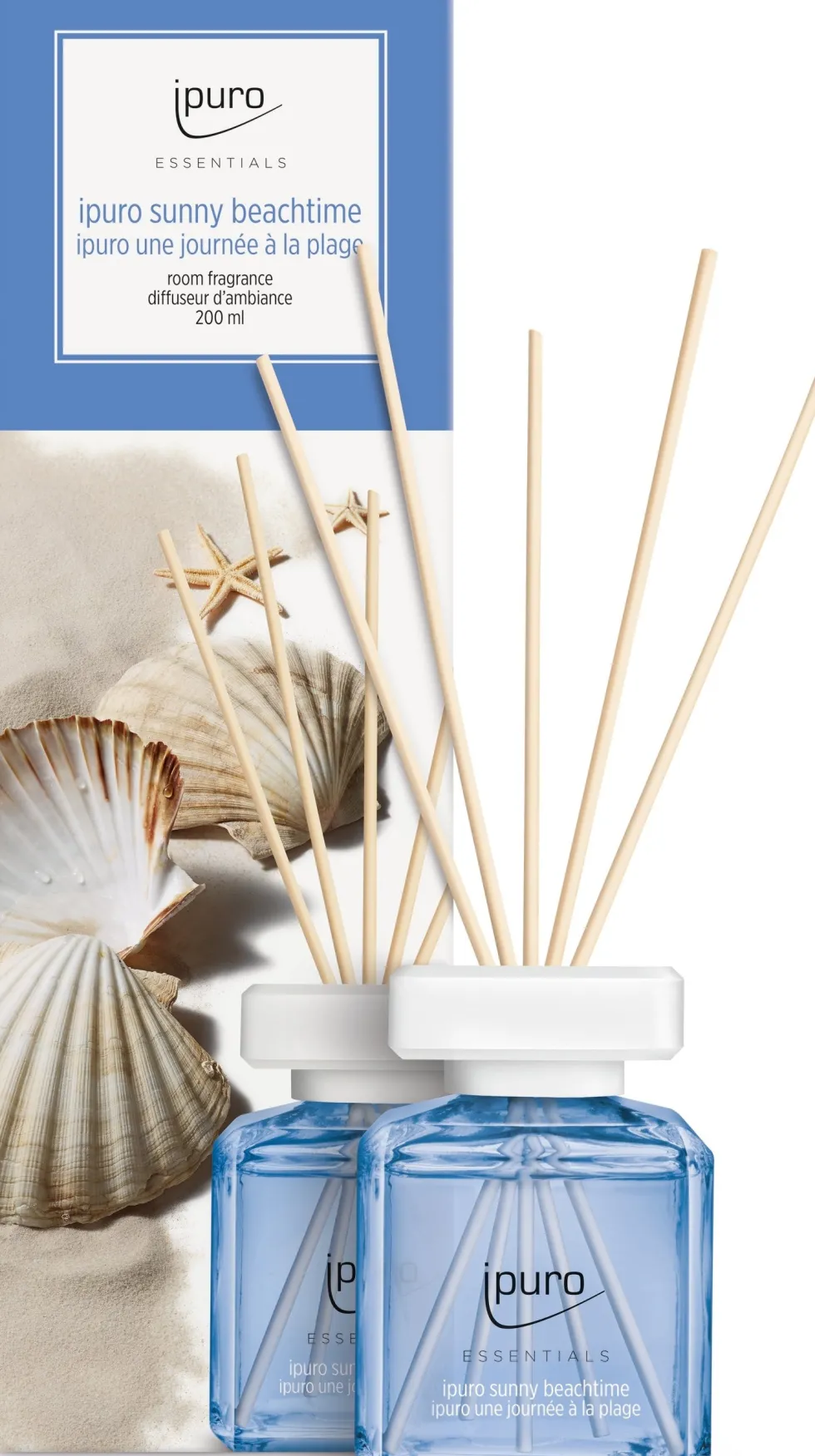 Ipuro geurstokjes Essentials Sunny Beachtime 200 ml