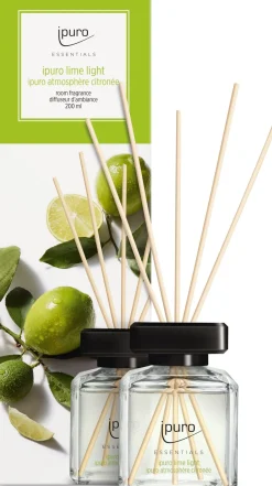 Ipuro geurstokjes Essentials Lime Light 200 ml