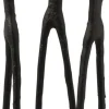 J-Line beeld Familie zwart 20 x 20 x 36 cm