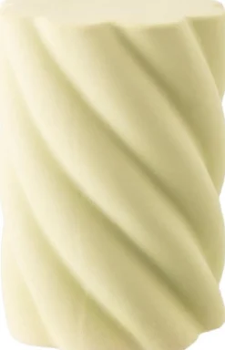 J-Line bijzettafel crème D 27,5 H 38 cm