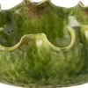 J-Line decoratieschaal Ronny groen 33 x 28,5 x 11,5 cm