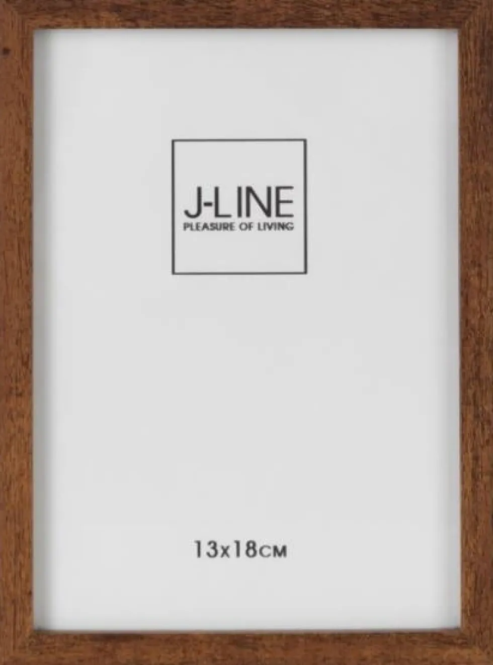 J-Line fotolijst Basic bruin 13 x 18 cm