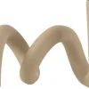 J-Line kandelaar Kronkel beige 25 x 15 x 18 cm