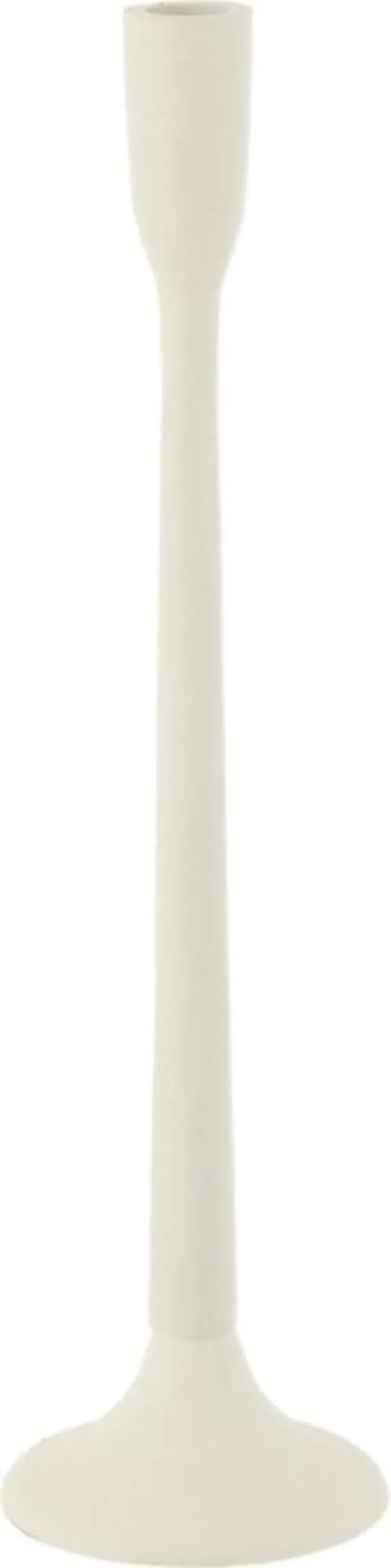 J-Line kandelaar wit 10,5 x 10,5 x 41 cm