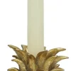 Kandelaar Ananas goud 10,4 x 10,4 x 20,5 cm