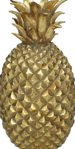 Kandelaar Ananas goud 10,4 x 10,4 x 20,5 cm