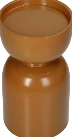 Kandelaar bruin D 11 H 20 cm