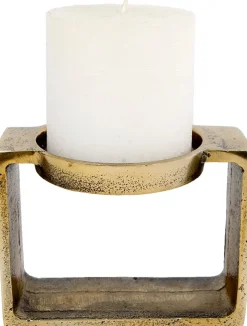 Kandelaar goud D 12 H 12 cm