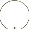 Kandelaar goud D 49 H 49 cm