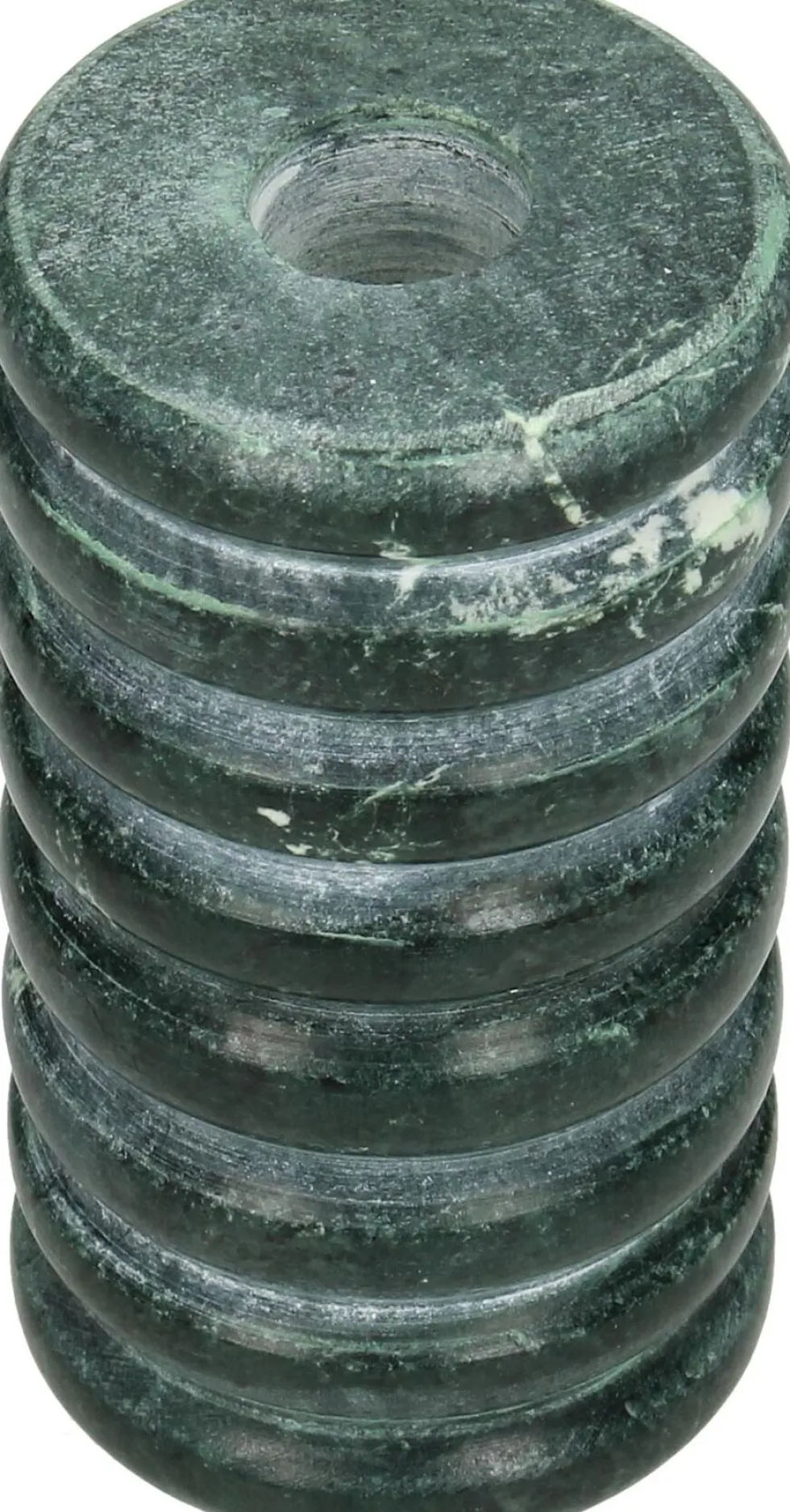 Kandelaar groen D 5,5 H 10,5 cm