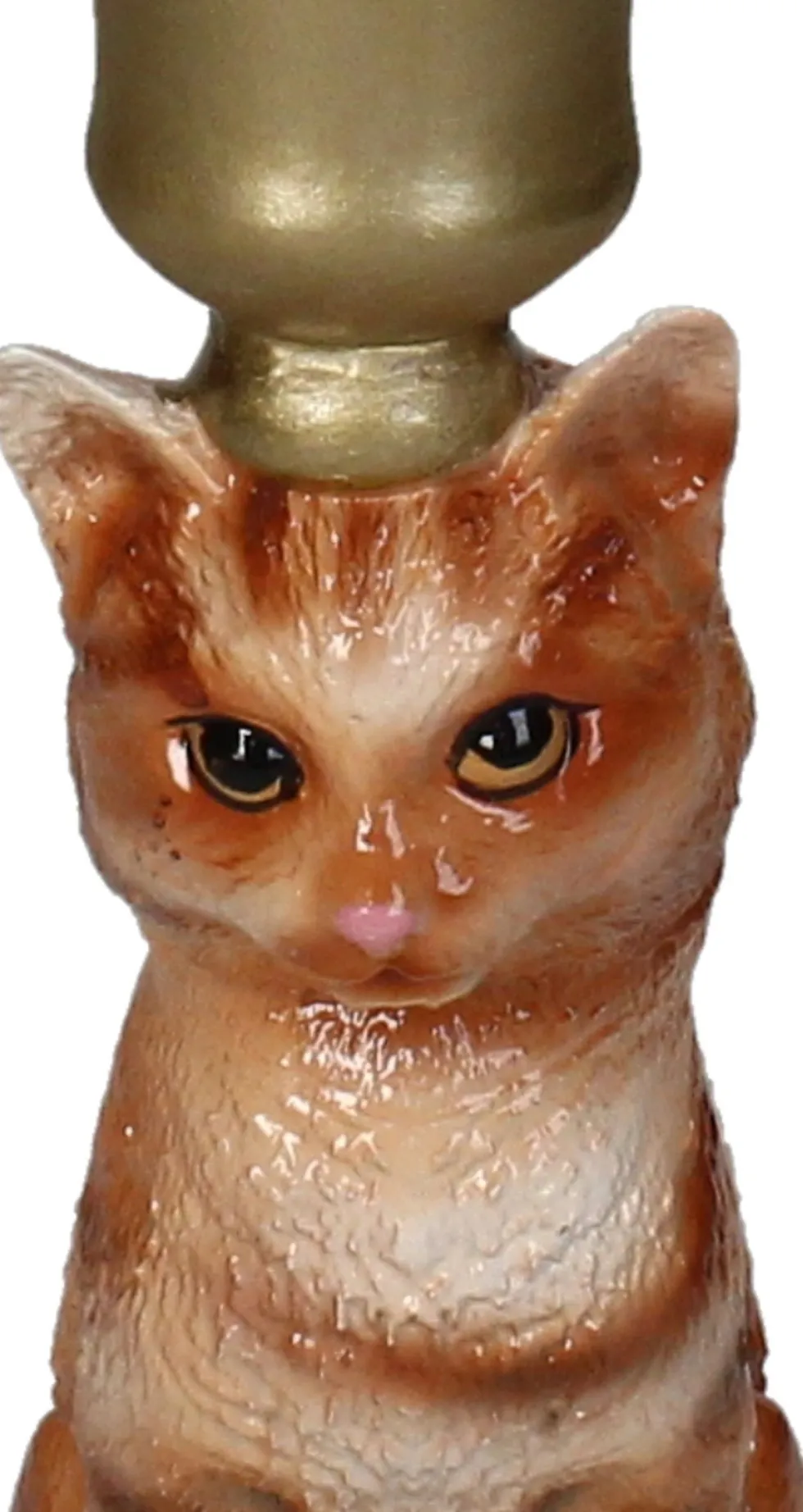 Kandelaar Kat 7,5 x 7,5 x 18 cm