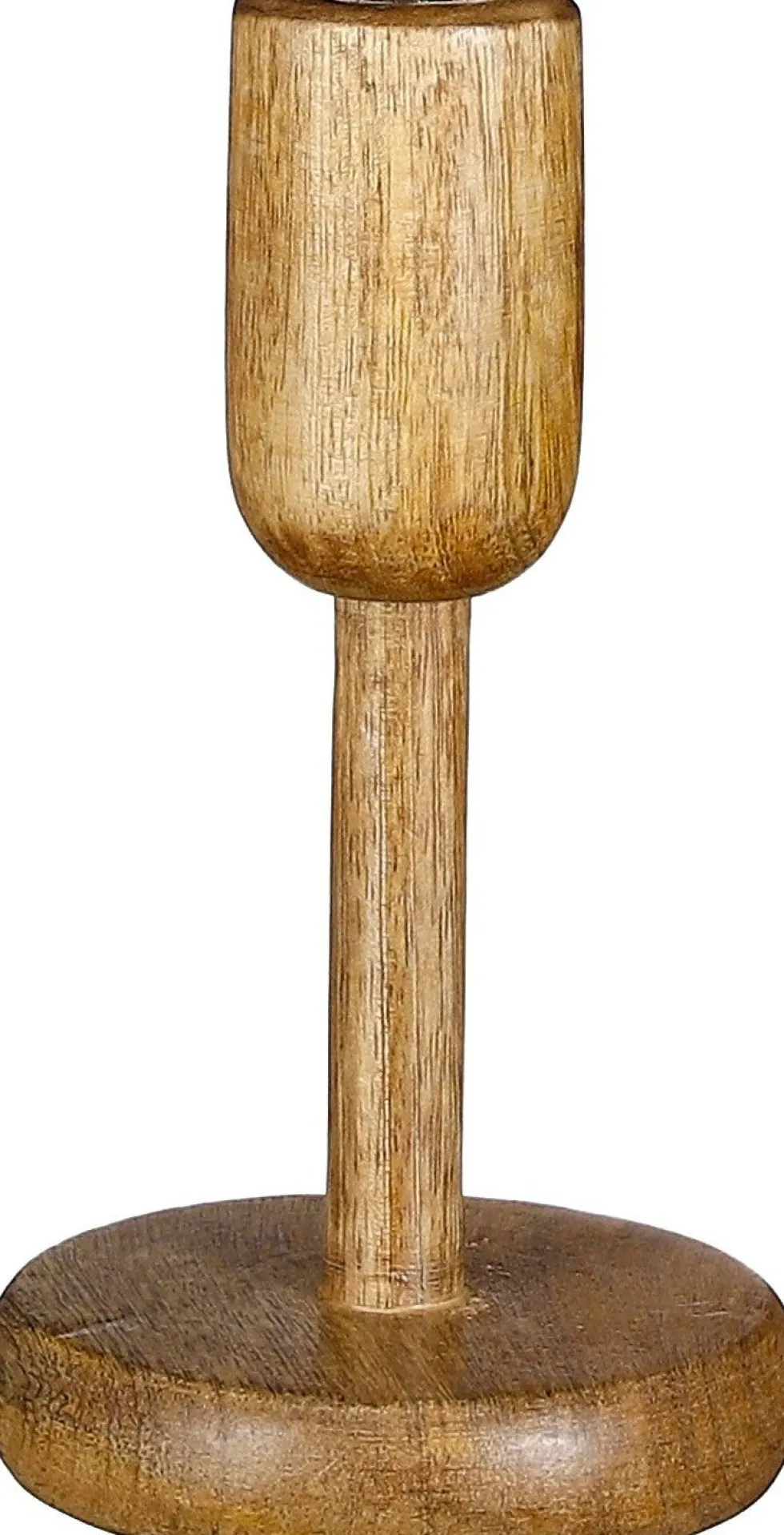 Kandelaar Lissy naturel D 10 H 18 cm