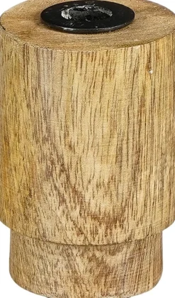 Kandelaar Lissy naturel D 3,5 H 6 cm
