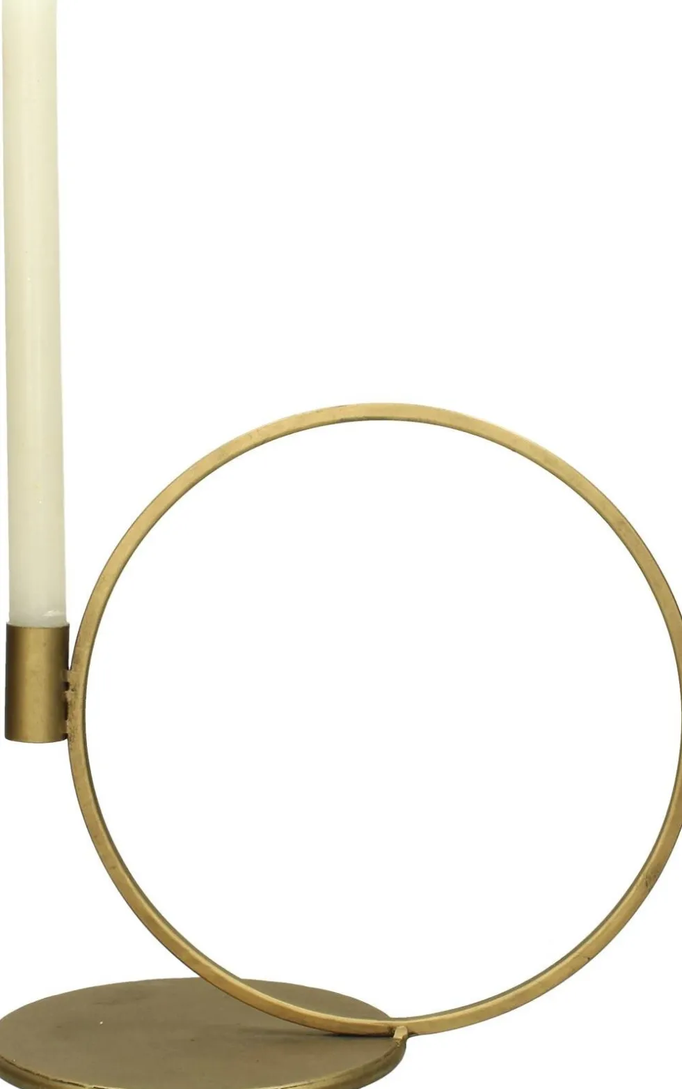 Kandelaar Metal goud 28,5 x 16,5 x 26 cm