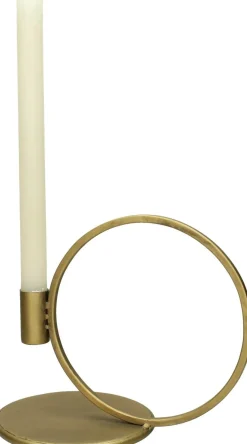 Kandelaar Metal goud 21,5 x 14 x 18,5 cm