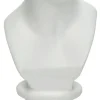 Kandelaar Roman wit 8,5 x 7,5 x 21,5 cm