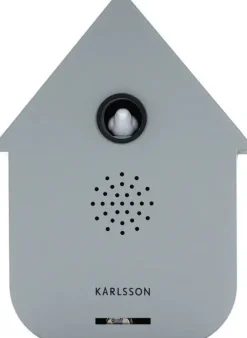 Karlsson soundbox Koekoek grijs 12 x 7,5 x 11,5 cm