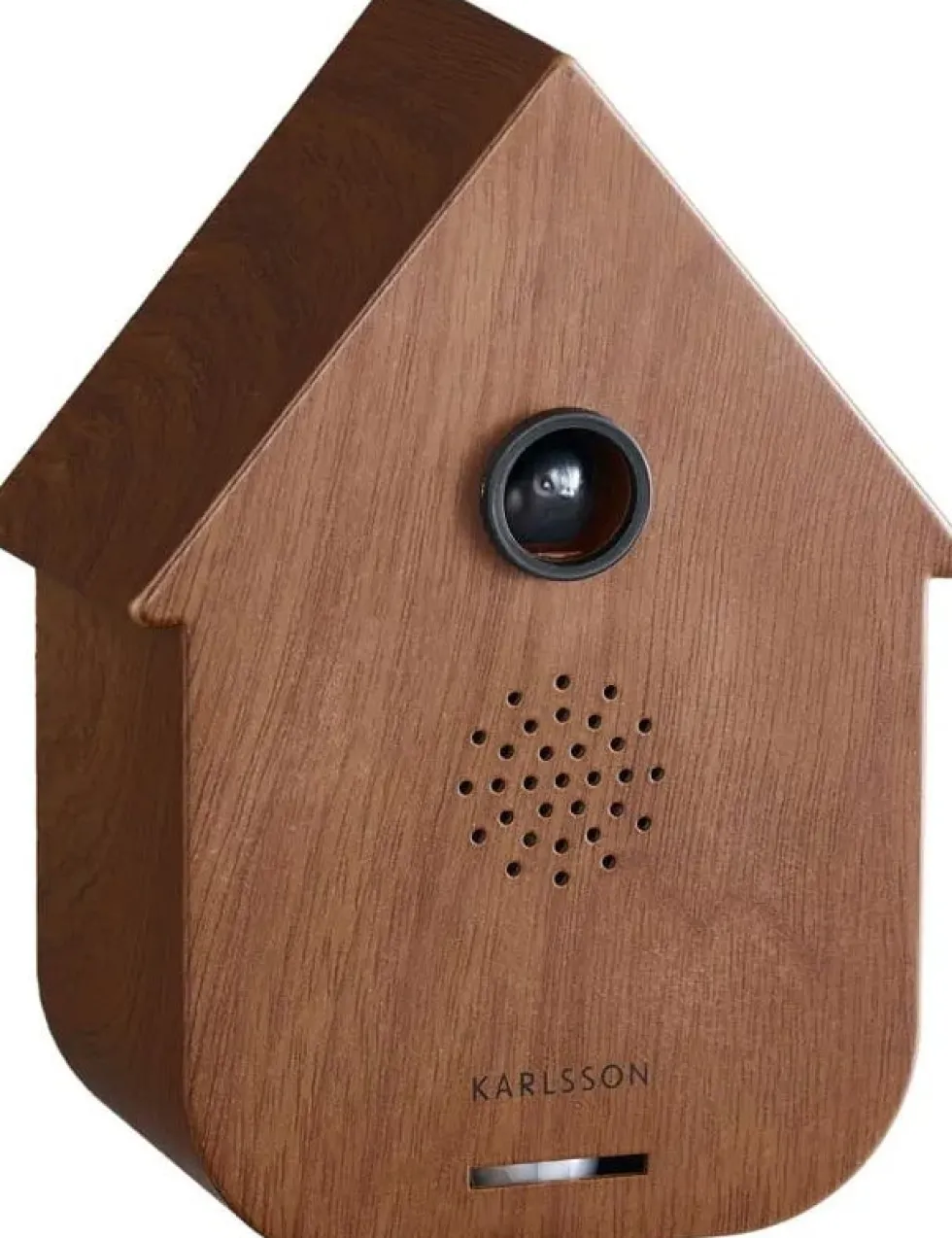 Karlsson soundbox Koekoek naturel / bruin 12 x 7,5 x 11,5 cm