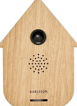 Karlsson soundbox Koekoek naturel 12 x 7,5 x 11,5 cm