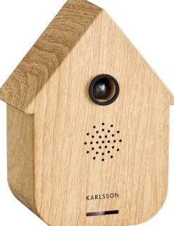 Karlsson soundbox Koekoek naturel 12 x 7,5 x 11,5 cm