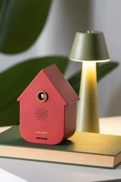 Karlsson soundbox Koekoek rood 12 x 7,5 x 11,5 cm
