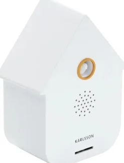 Karlsson soundbox Koekoek wit 12 x 7,5 x 11,5 cm