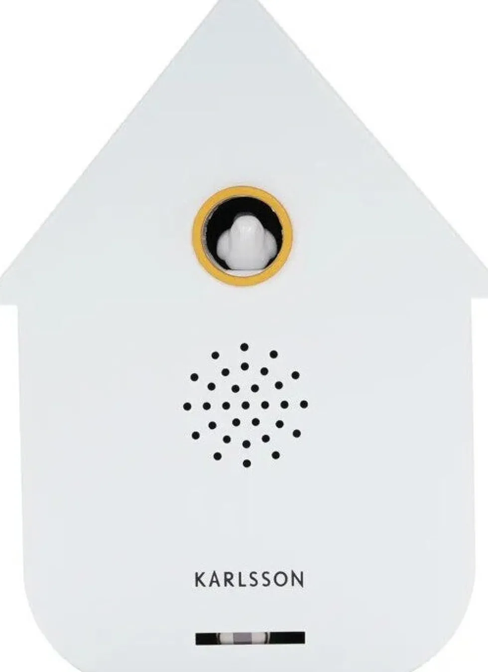 Karlsson soundbox Koekoek wit 12 x 7,5 x 11,5 cm