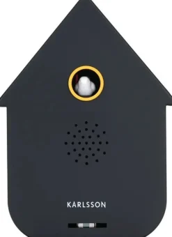 Karlsson soundbox Koekoek zwart 12 x 7,5 x 11,5 cm