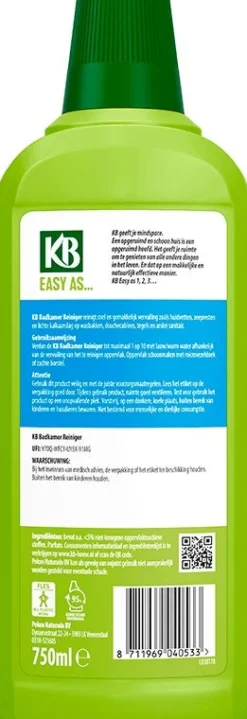 KB badkamer reiniger concentraat 750 ml
