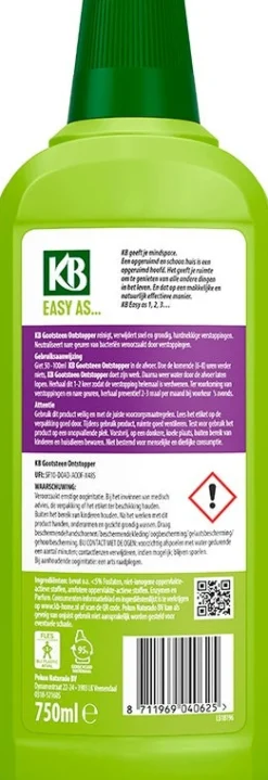KB gootsteen ontstopper concentraat 750 ml