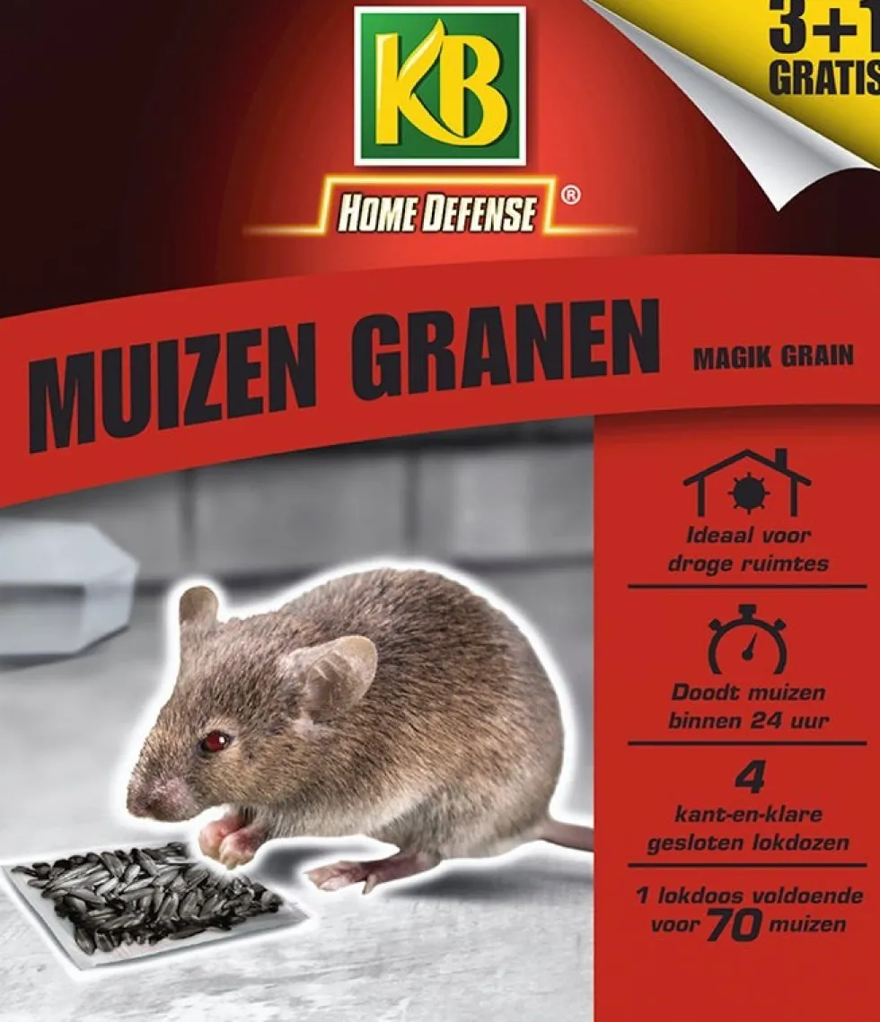 KB Muizen Granen Magik Grain 4 stuks