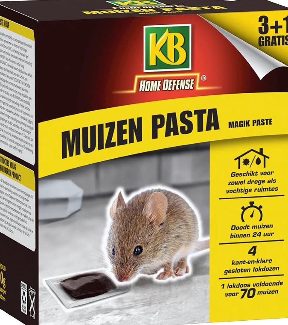 KB Muizen Pasta Magik Paste 4 stuks