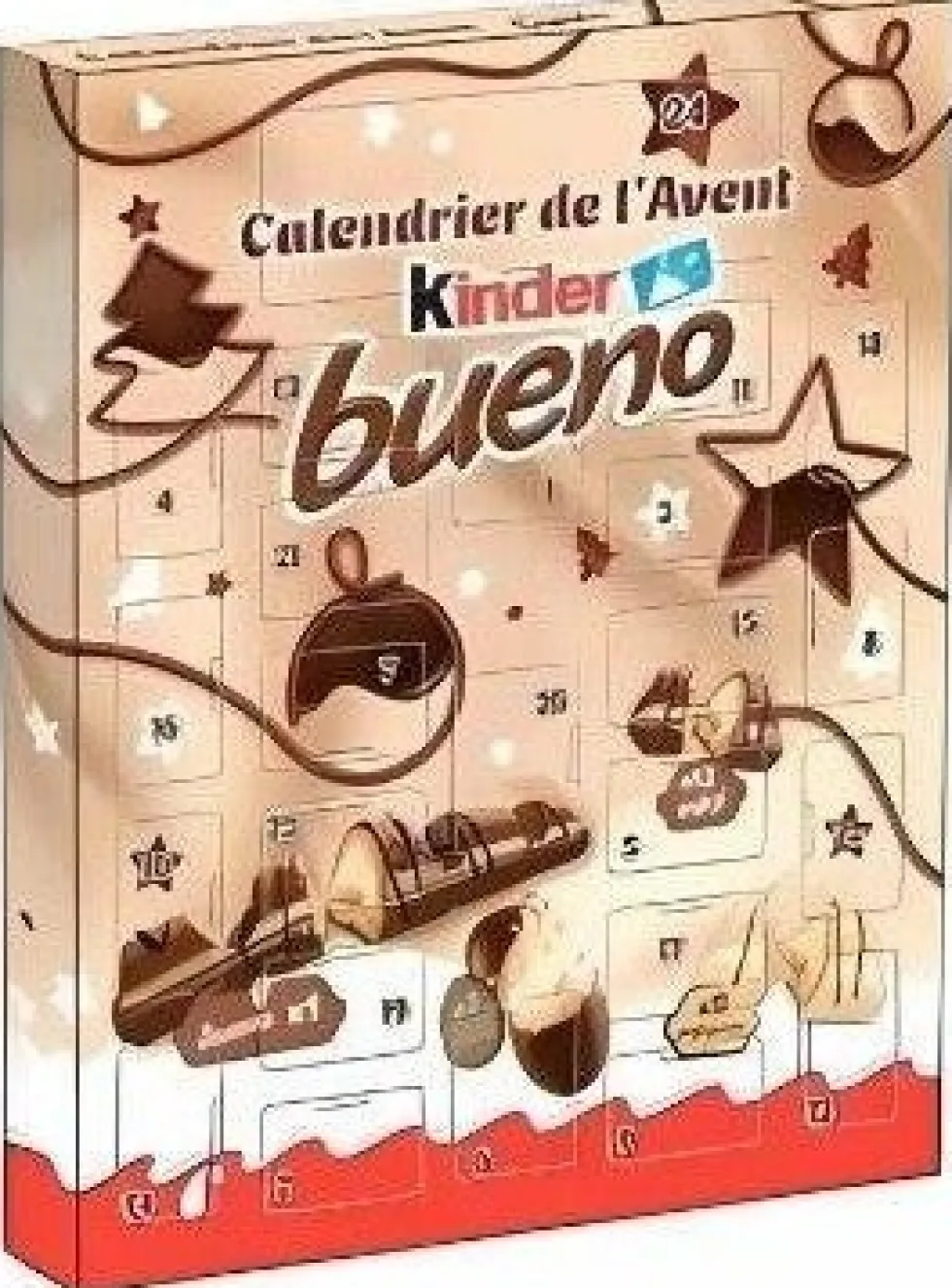 Kinder Bueno chocolade adventskalender 26 x 3 x 40 cm