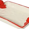 Kitchen Goods & More dienblad Bow wit 24 x 14,5 x 6 cm