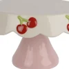 Kitchen Goods & More etagère wit / rood D 24 H 13 cm