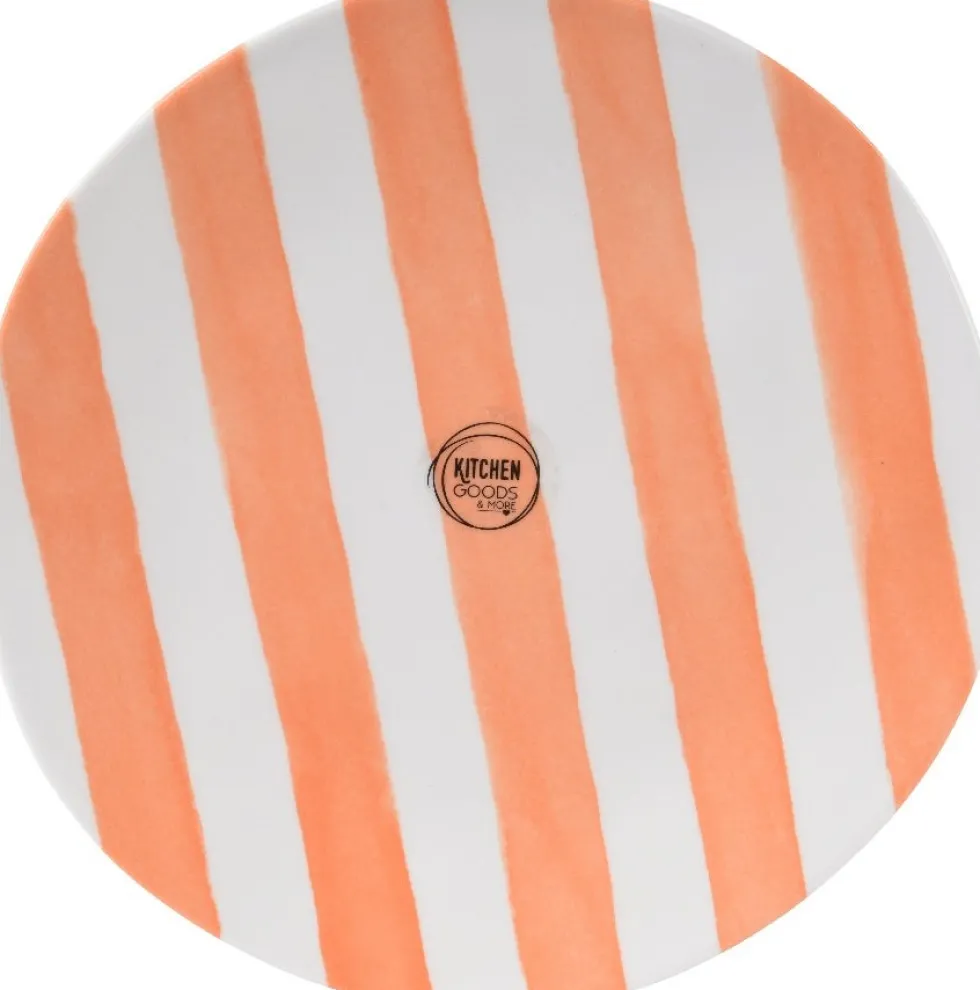 Kitchen Goods & More ontbijtbord Jula oranje D 21,5 H 2 cm