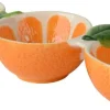 Kitchen Goods & More tapasschaaltjes Sinaasappel oranje 28 x 8 x 4 cm