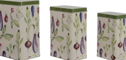 Kitchen Goods & More voorraadblik groen 6,1 x 9,1 x 14,4 cm