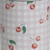 Kitchen Goods & More voorraadblik wit / roze D 11 H 17,5 cm