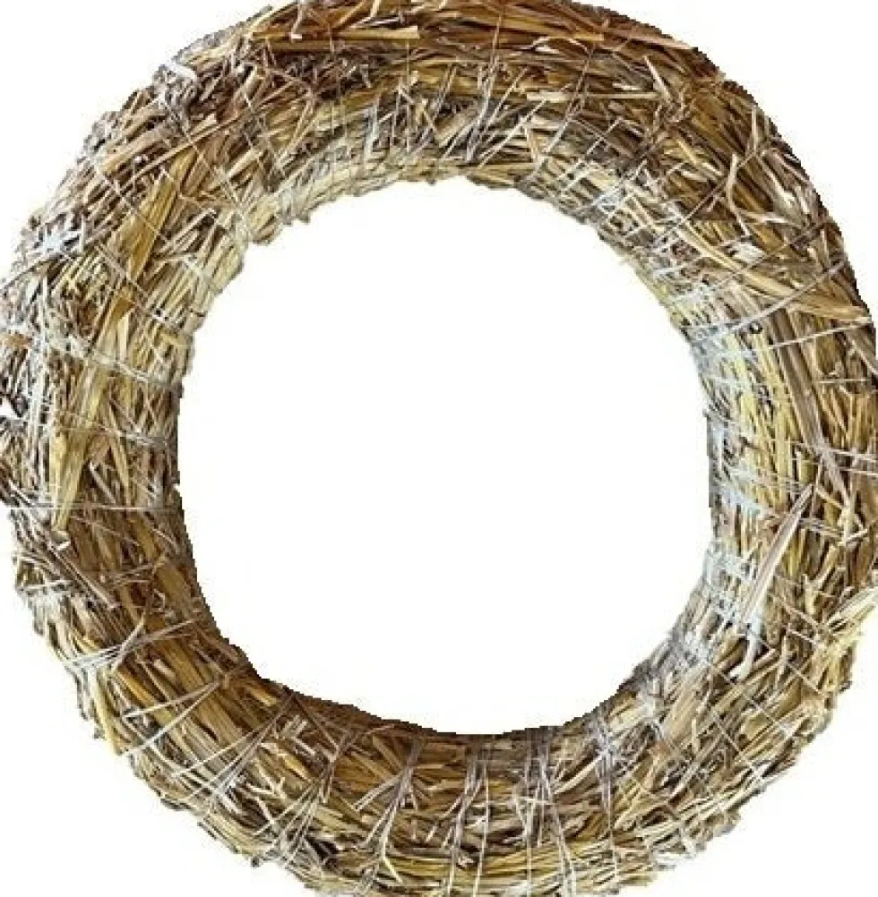 Krans Merel naturel D 40 H 5 cm