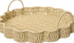 KSD dienblad naturel papiertouw D 34,5 H 11 cm