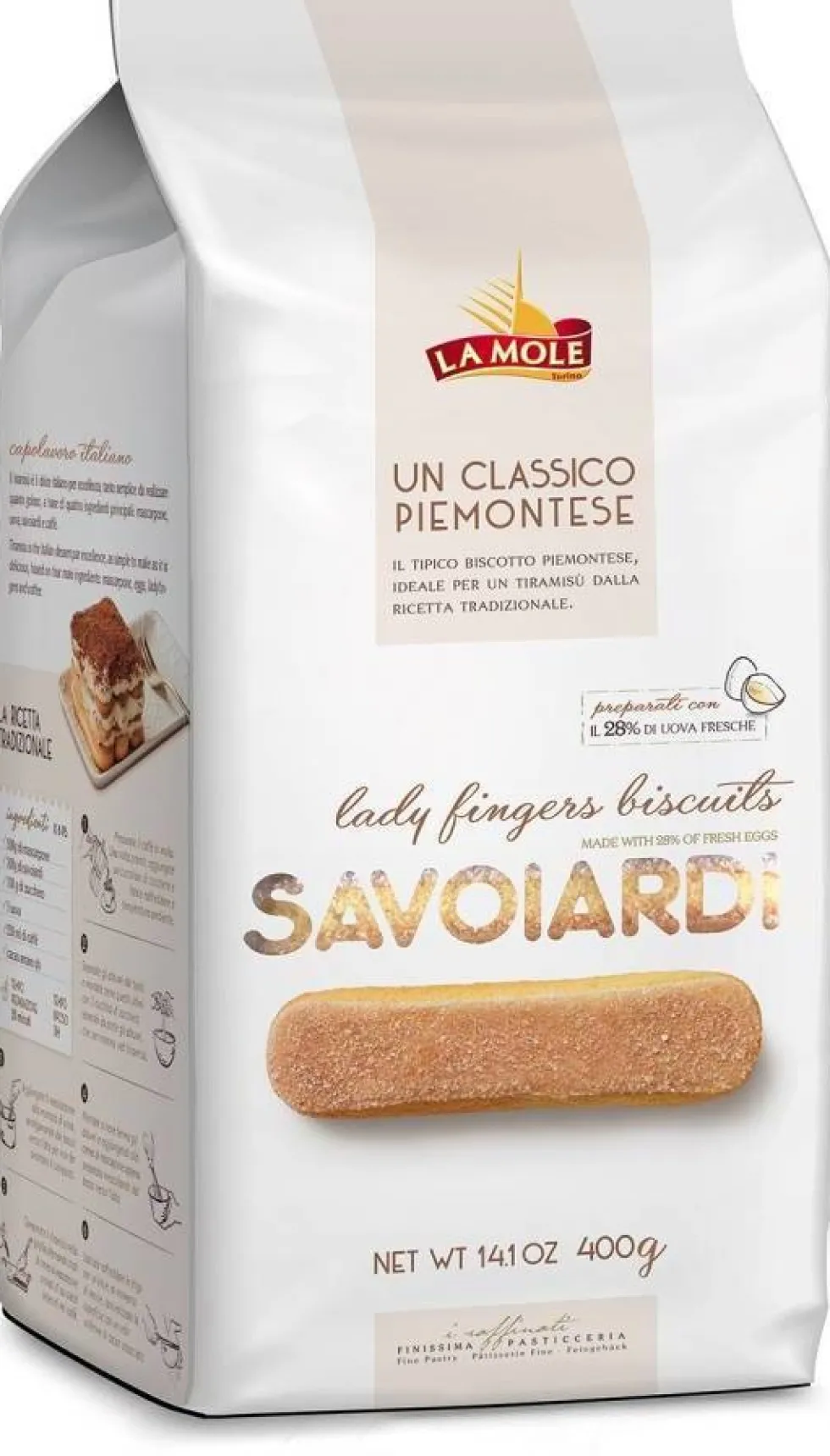 La Mole lange vingers Savoiardi 400 g