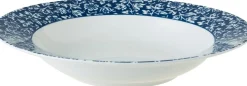 Laura Ashley dinerbord Alyssa blauw D 22 H 4 cm