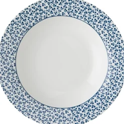 Laura Ashley dinerbord Floris blauw D 22 H 4 cm