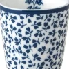 Laura Ashley eierdop Floris blauw D 5,1 H 4,9 cm