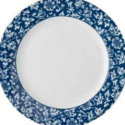 Laura Ashley gebaksbord Alyssa blauw D 18 H 1,7 cm