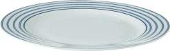 Laura Ashley gebaksbord Candy Stripe blauw D 18 H 1,7 cm